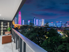 南城改善型住宅标杆 前看市政广场 后看黄旗山灯笼