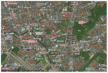学府路以东电子地图