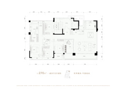 琼华九璋4室3厅1厨3卫建面270.0㎡