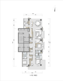 建国门9号4室2厅2厨4卫建面301.0㎡