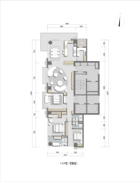 建国门9号3室2厅2厨3卫建面270.0㎡