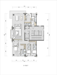 建国门9号4室2厅2厨5卫建面406.0㎡