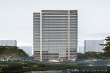 JFC星辰建筑北立面正视效果图