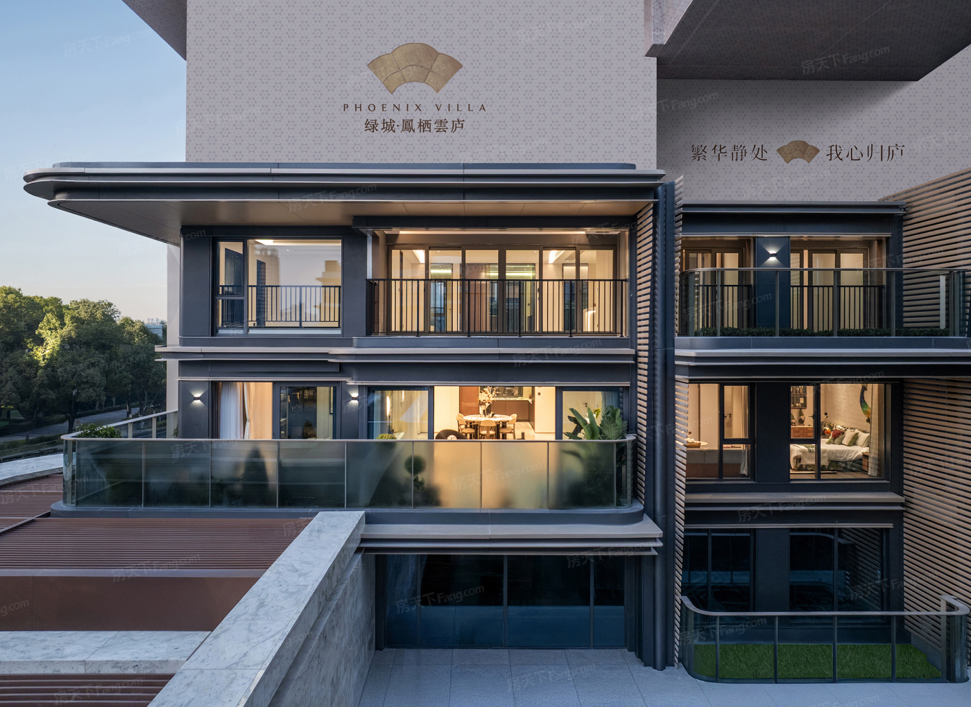 绿城·凤栖雲庐图片_样板间图_位置图_装修效果图-宁波房天下
