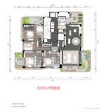 明湖之心·半岛约392㎡奇数层