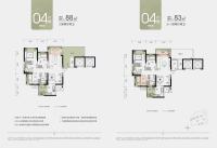 83平方3房2厅2卫