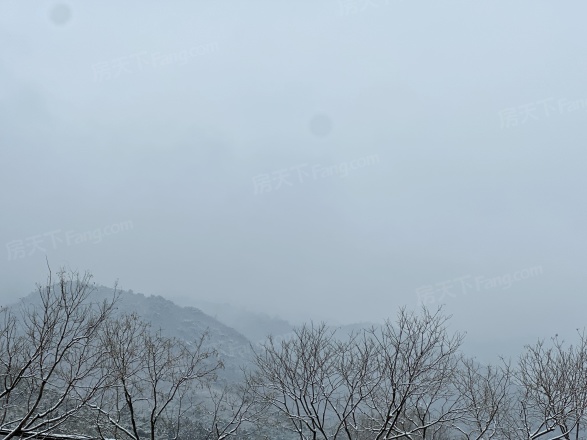 中交·伴山观岚实景图