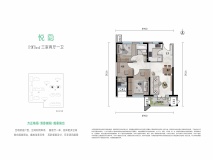 幸福林隐93㎡三室两厅一卫