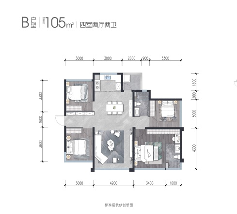 邦泰朗境户型图