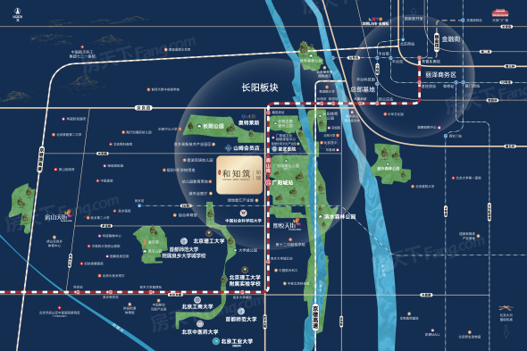 北京城建·和知筑|铂瑞交通图