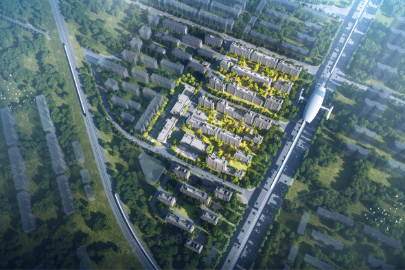 北京城建·和知筑|铂瑞效果图
