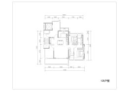 仁恒·雲启西岸3室2厅1厨2卫建面125.0㎡