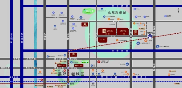 御东君矅交通图