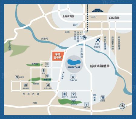 海徳壹号院交通图
