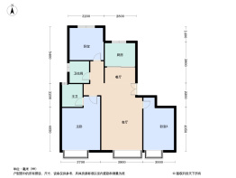 复地通运府3室2厅2卫建面136.0㎡
