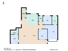 云顶1号4室2厅3卫建面230.0㎡