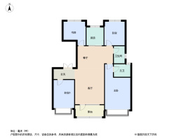 青岛印象春4室2厅2卫建面130.0㎡