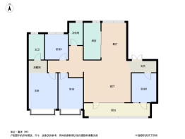 青岛印象春4室2厅2卫建面166.0㎡