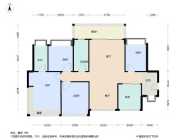 绿城·桂语旗峰4室2厅2卫建面114.0㎡