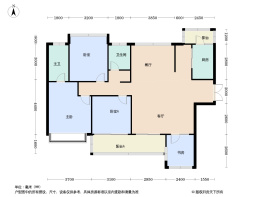 金泉怡景4室2厅2卫建面136.0㎡