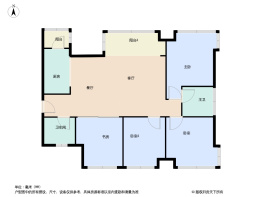 星岛星时区4室2厅2卫建面123.51㎡