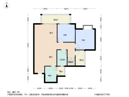 和瑞锦府3室2厅1卫建面88.97㎡