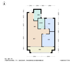 宁夏中房·西江悦2室2厅1卫建面83.0㎡