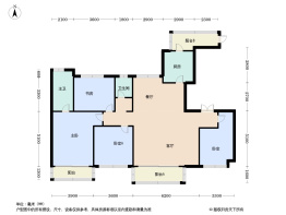 金泉怡景4室3厅2卫建面178.0㎡