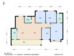 理想湖畔森居4室2厅2卫建面128.0㎡