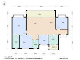 融侨望云4室2厅2卫建面142.31㎡