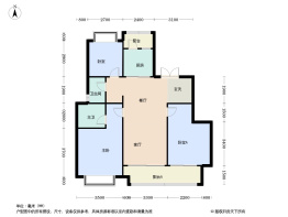 理想湖畔森居3室2厅2卫建面105.0㎡