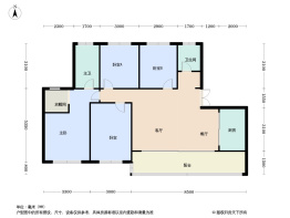 远洋森海境4室2厅2卫建面126.0㎡