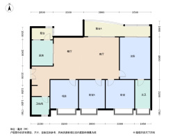 天府公园观澜9号4室2厅2卫建面142.0㎡