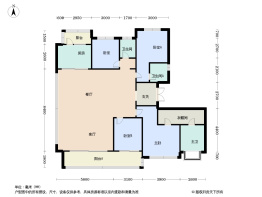 招商未来公园4室2厅3卫建面179.0㎡