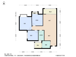 瀚城丽都3室2厅1卫建面98.95㎡