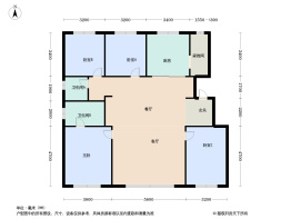 中海源境4室2厅2卫建面152.0㎡